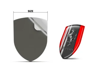 Ferrari Autoaufkleber Premium Stern Modern
